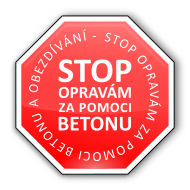 Stop opravám za pomocí betonu