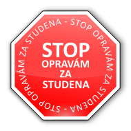 Stop opravám za studena